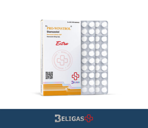 Stanozolol, 20mg (100 tabs)