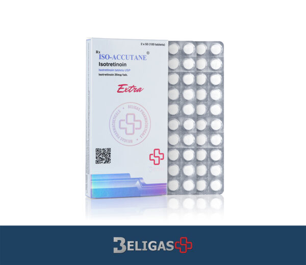 Iso acutane 20mg 100v